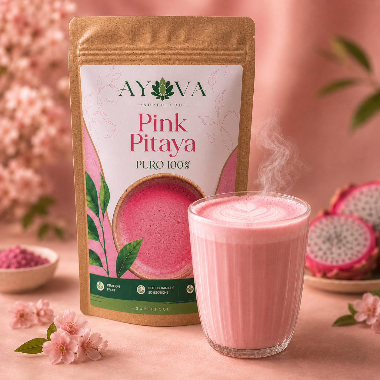 Pink Pitaya Puro 100% - 70g