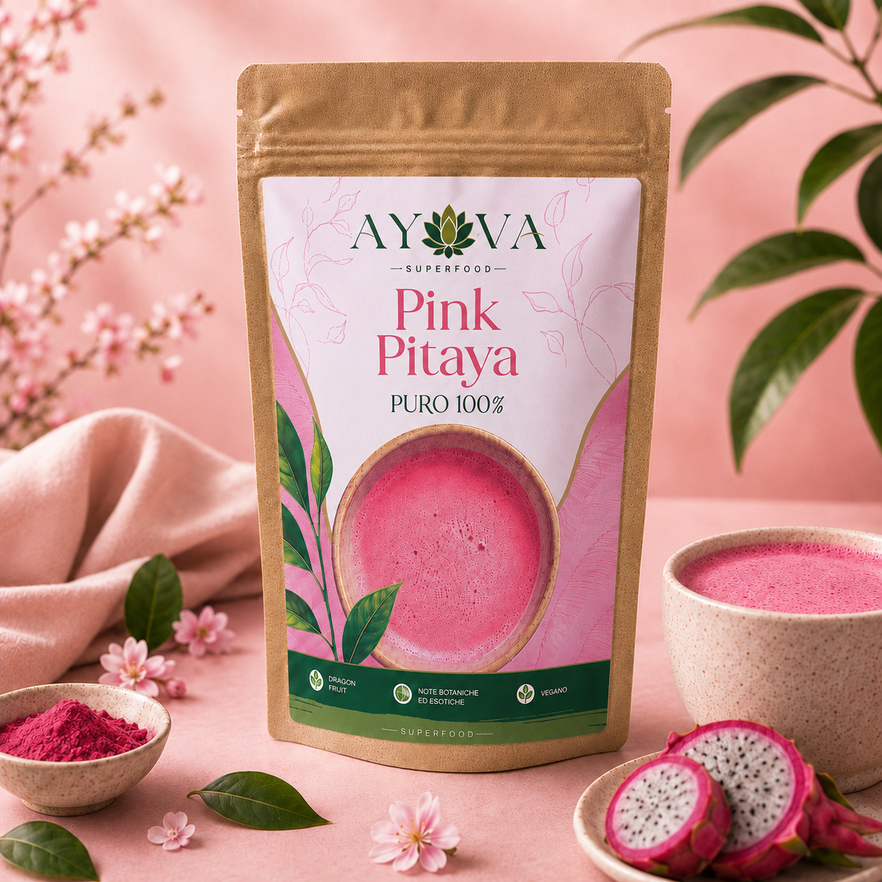 Pink Pitaya Puro 100% - 70g